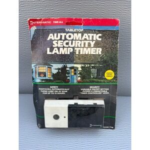 Vintage‎ Intermatic Time-All Tabletop Automatic Security Lamp Timer Model ST2B